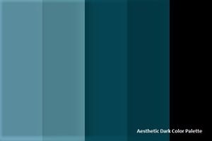 Aesthetic Dark Color Palette